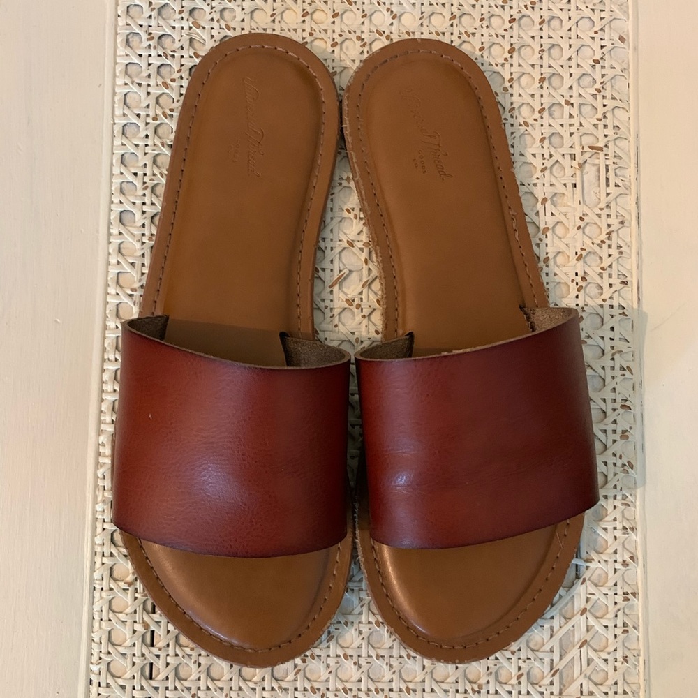 Cognac Sandals